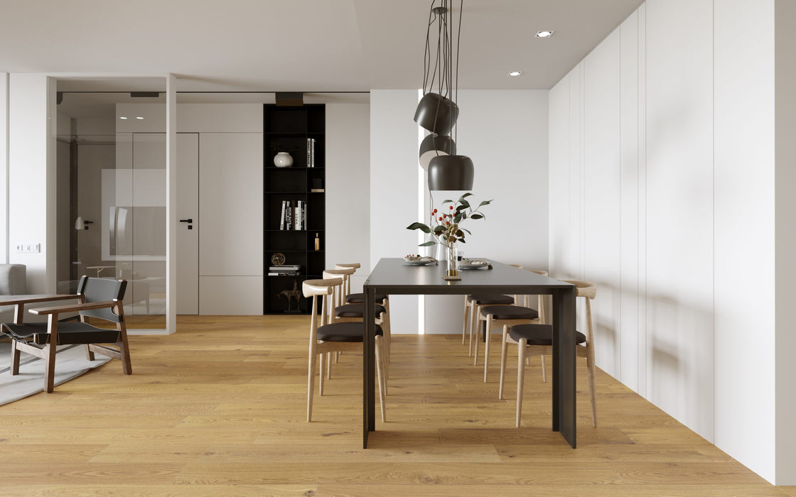 14/2mm Engineered Oak Flooring, Light tan, E4101